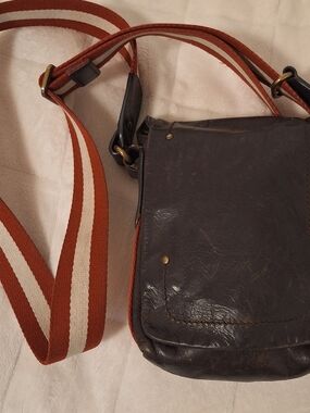 BALLY LEATHER MINI CROSSBAG